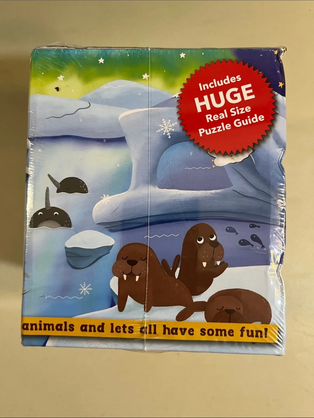 Arctic Jigsaw Puzzle System - Blue White - 48 Pieces
